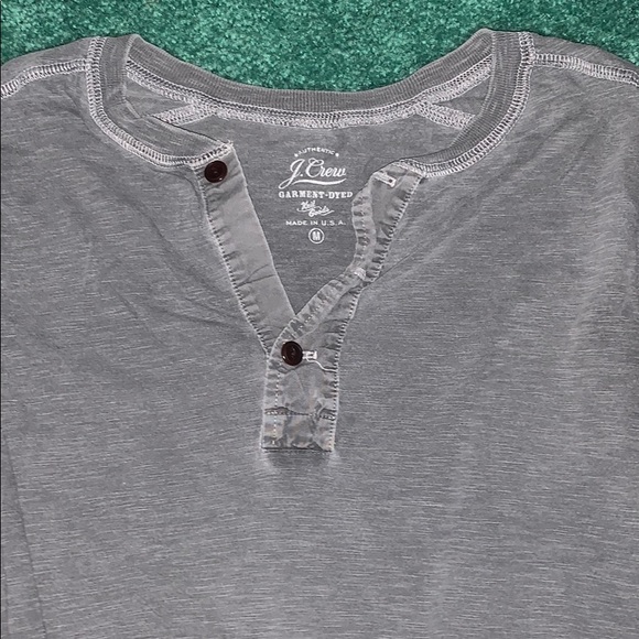 J Crew Garment Dyed Long Sleeve - Picture 2 of 2